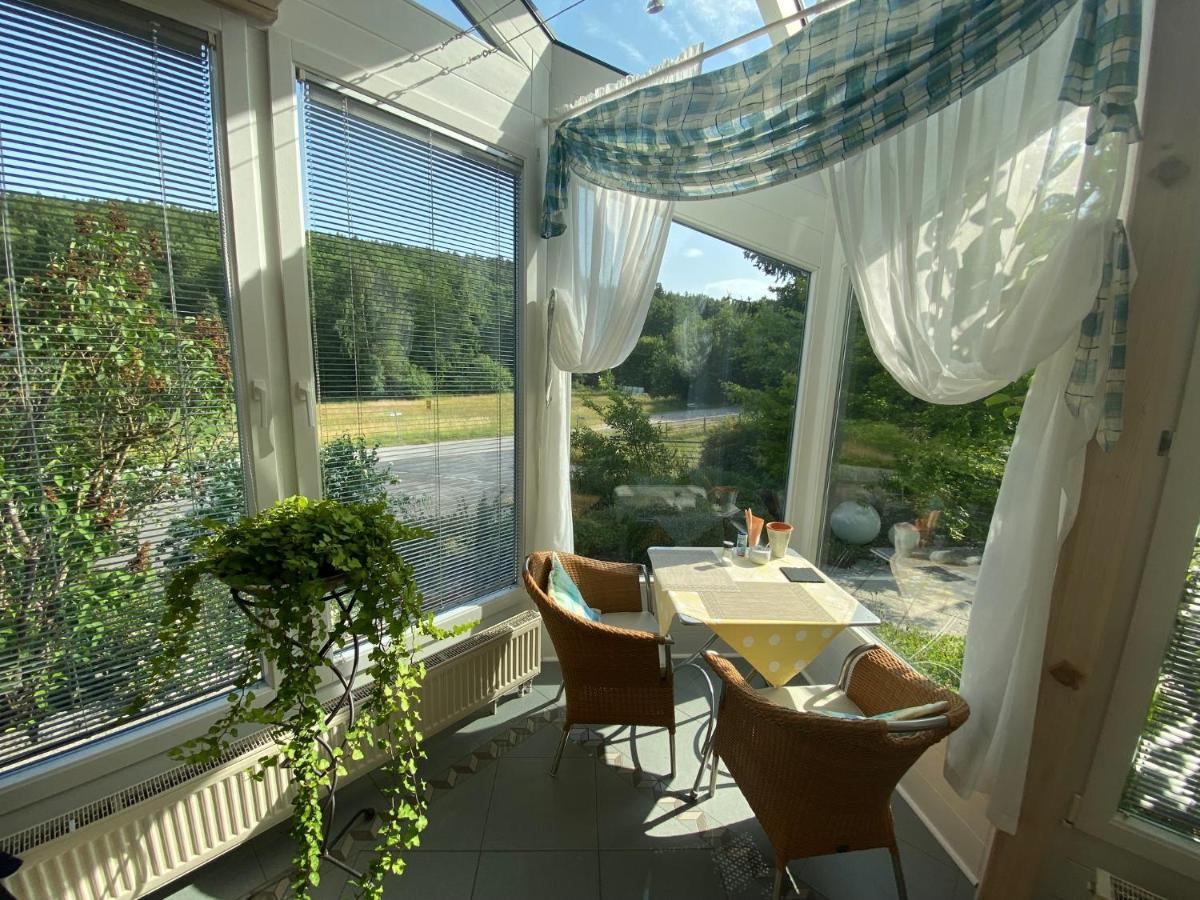 Pension-Ferienwohnung Liesbachtal Direkt Am Waldrand Bayerische Rhoen Schonau an der Brend Экстерьер фото