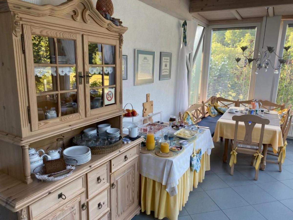 Pension-Ferienwohnung Liesbachtal Direkt Am Waldrand Bayerische Rhoen Schonau an der Brend Экстерьер фото