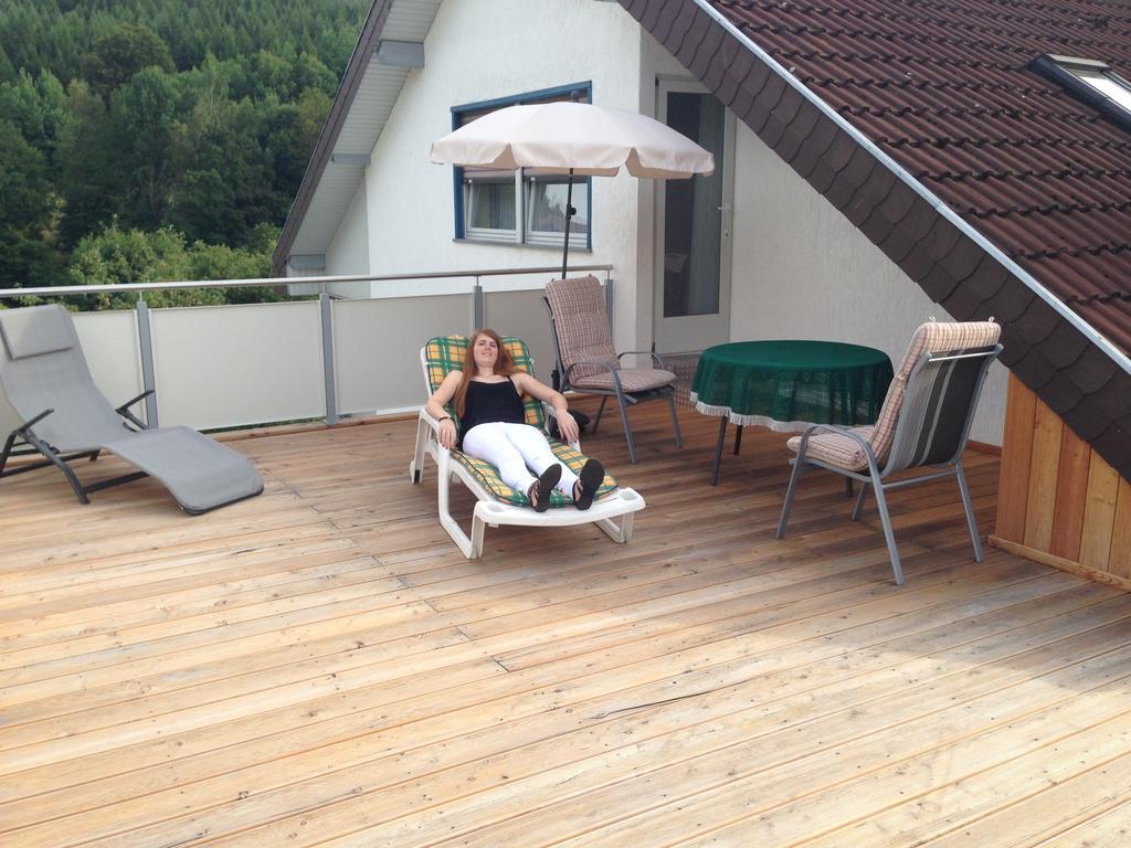 Pension-Ferienwohnung Liesbachtal Direkt Am Waldrand Bayerische Rhoen Schonau an der Brend Номер фото